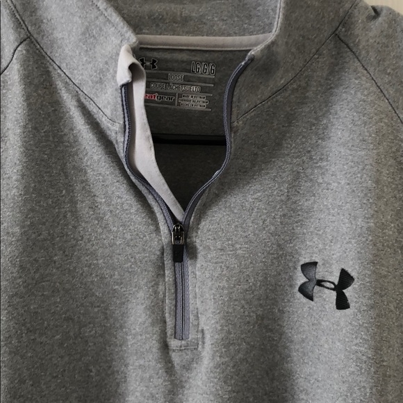 Under Armour Men’s Activewear 1/4 zip Pullover - Picture 3 of 4